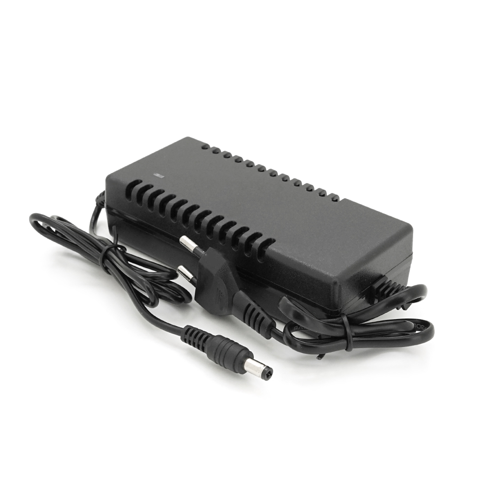 36909 Зарядний пристрій для акумуляторів Li-ion 16,8V,4S,5A,штекер 5,5х2,5мм 135 x 70 x 36 мм. Вес: 250 г - Зображення 1