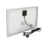 Сонячна панель 12W. Напруга 6В. Струм 2А. Вихід USB-A, mini-USB, micro-USB, DC 5.5&times;2.5 мм, DC 2.5&times;0.7 мм. 355&times;247&times;15 мм. 620 р. - Зображення 2