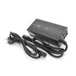 Зарядний пристрій для акумуляторів Li-ion 12V(12,6V),3S,15A,штекер Triangle plug (T-tipe / IEC / C13 N+L-) LED-індикація, 137x90x50mm - Зображення 2