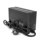 Зарядний пристрій для акумуляторів Li-ion 72V(84V),20S,18A, штекер Triangle plug (T-tipe / IEC / C13 N+L-), 185x88x60mm - Зображення 2