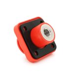 Корпусна прохідна клема 150A-C, М8-М8, 150A, 600V, &le;0,6 мОм, мідь, IP54, Red - Зображення 3