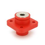 Корпусна прохідна клема 150A-C, М8-М8, 150A, 600V, &le;0,6 мОм, мідь, IP54, Red - Зображення 4