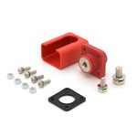 Корпусна прохідна клема М8-M6, 200A, 1000V, мідь, Red - Зображення 2