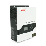 Гiбрiдний ДБЖ MUST PV18-1512VPM, 1500W, 12V, ток заряда 10 / 20А, 160-275V, MPPT (60А, 15-145 Vdc)