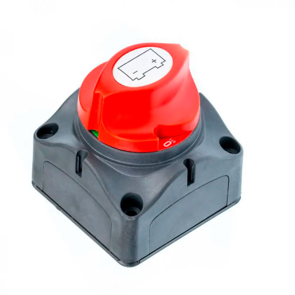 37164 Розмикач (Вимикач) маси закритого типу 200А (поворотний), мідний - Зображення 1