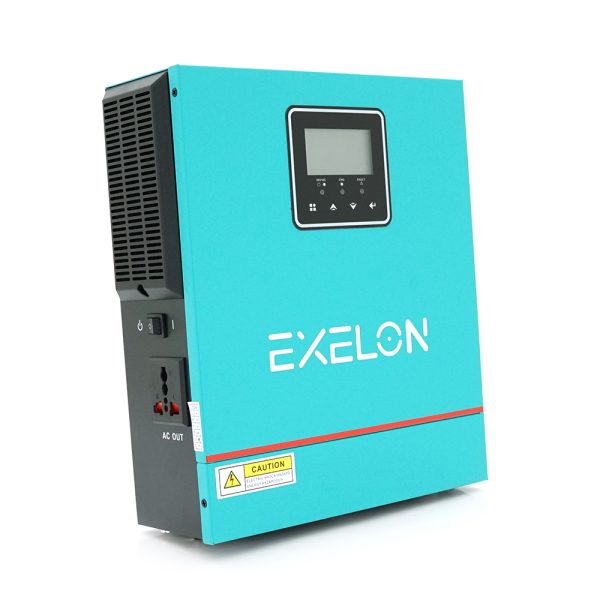 Інвертор Exelon EXS-1000 / 12, 1000VA, 12V, струм заряду 0-40A, MPPT (20-150VDC, 80A), 290x240x91mm, 3.5 kg