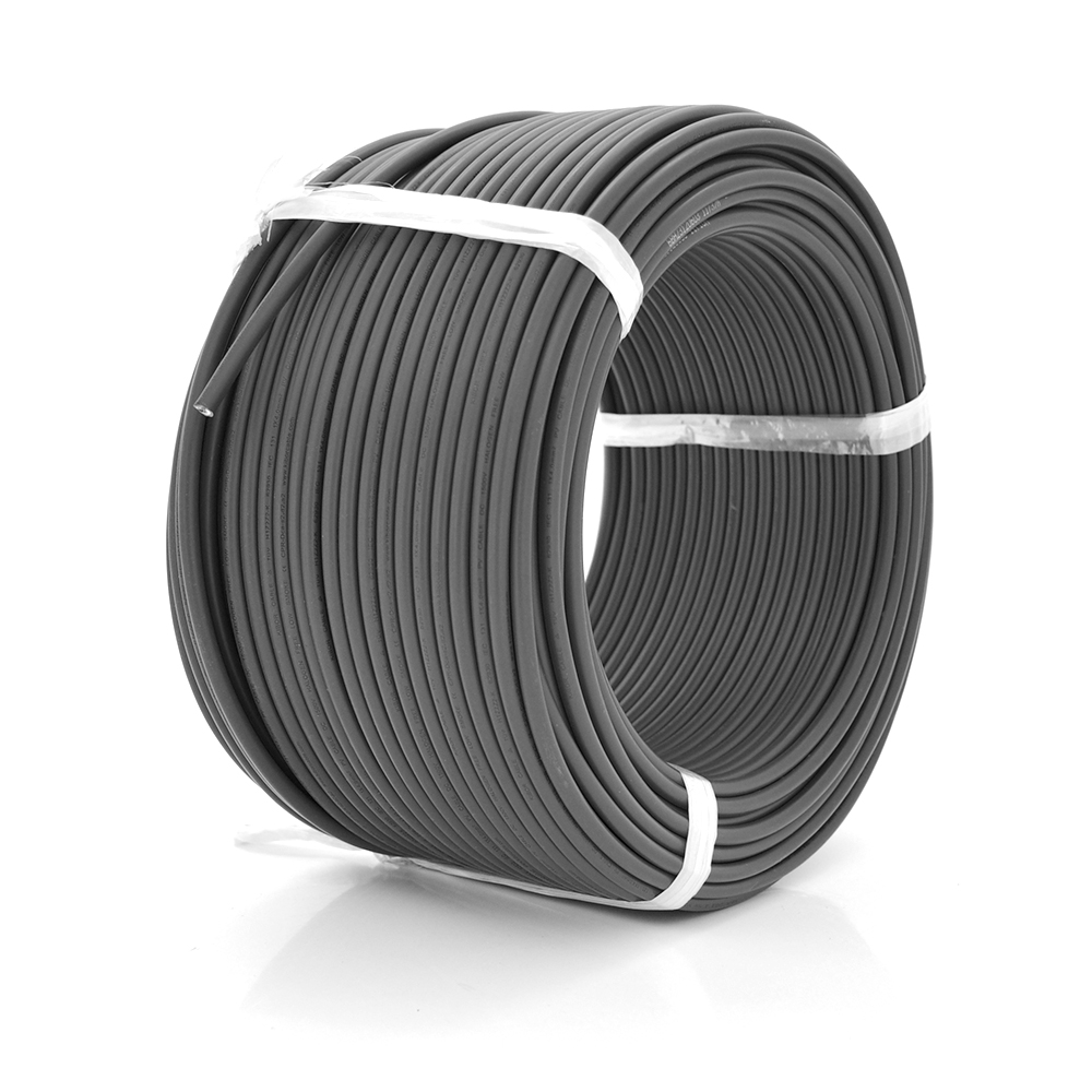 37643 Кабель для сонячних систем 6mm2 (чорний) 100м - Зображення 1
