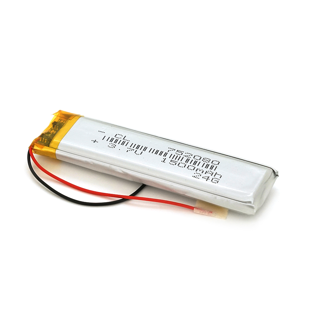 37737 Літій-полімерний акумулятор 7.5*20*80mm (Li-ion 3.7В 1500мА·год) - Зображення 1