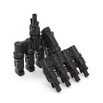 Кабельний розгалужувач MC4-4T для монтажу сонячних систем, 30A, 1000V