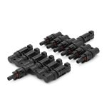 Кабельний розгалужувач MC4-6T для монтажу сонячних систем, 30A, 1000V - Зображення 2