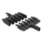 Кабельний розгалужувач MC4-6T для монтажу сонячних систем, 30A, 1000V - Зображення 3