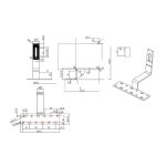 Кронштейн для монтажу сонячних панелей на керамічну черепицю - Зображення 3