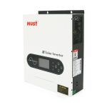 Гібридний інвертор MUST PV1800-1612 ECO, 2000VA / 1600W, 12V, струм заряду 16-80А, MPPT 80А, 290*367*111мм, 6,4 кг - Зображення 3