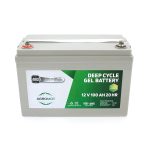 Акумуляторна батарея AGROMOT GEL 12V 100 Ah (330 х 170 х 250), 31kg, Gray Case, Q1 - Зображення 2