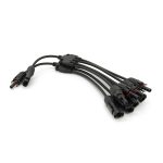 Kабельний розгалужувач МС4 1*4 для монтажу сонячних систем, Q1