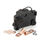 Автоматичний вимикач запобіжник однополюсний постійного струму 12-48V, GG-CB5 Waterproof 50A - Зображення 3