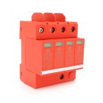 Фотогальванічний захист від перенапруги змінного струму SNYE-20 4P -385V, 20kA (зі змінними блоками)