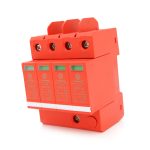 Фотогальванічний захист від перенапруги змінного струму SNYE-20 4P -385V, 20kA (зі змінними блоками) - Зображення 2