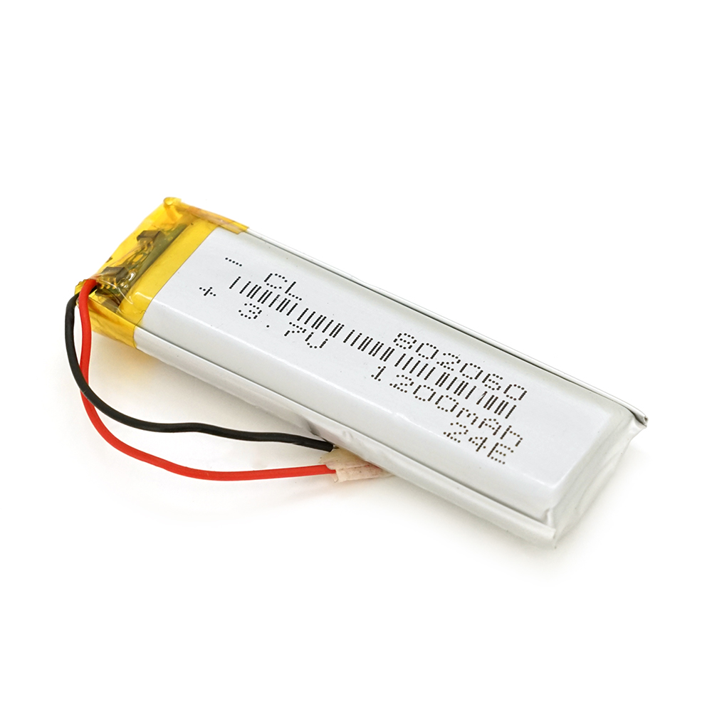 39031 Літій-полімерний акумулятор 8*20*60mm (Li-ion 3.7В 1200мА·год) - Зображення 1