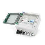 Комбінатор для сонячних систем YRPVB-2 / 1CB DC550V з блискавкозахистом (2 входи / 1 вихід) (струм 20А 550В)