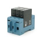 Фотогальванічний захист від перенапруги постійного струму YRSP-D2 DC SPD 3P 20-40KA 1000Vdc T2 триполюсний - Зображення 2