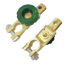 Клема-вимикач для свинцево-кислотного акумулятора, мідь 17мм, зелений - Зображення 2