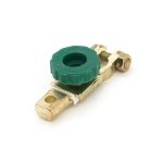 Клема-вимикач для свинцево-кислотного акумулятора, мідь 17мм, зелений - Зображення 3