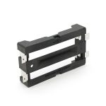 Холдер тримач для акумулятора PC, 21700 2S, чорний - Зображення 3