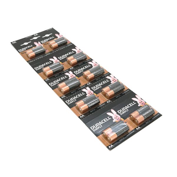 Батарейка лужна DURACELL LR06 (AA) MN1500, 2*10шт у плакаті, ціна за плакат