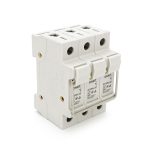 Корпус під плавкий запобіжник CHINT-RT28-32 (RO15) 3Р, під запобіжник 10*38mm