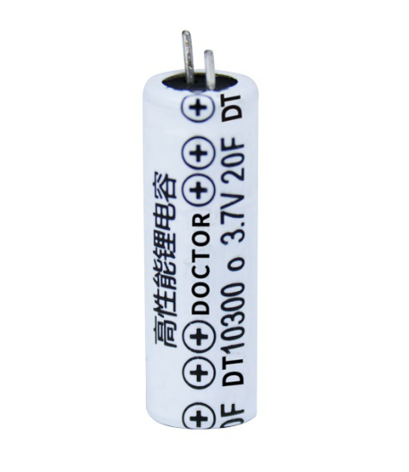 Акумулятор 10300 Li-Ion Doctor DT10300 , 180mAh, 3.7V, клеми під паяння, &Phi;10*L30mm, Grey