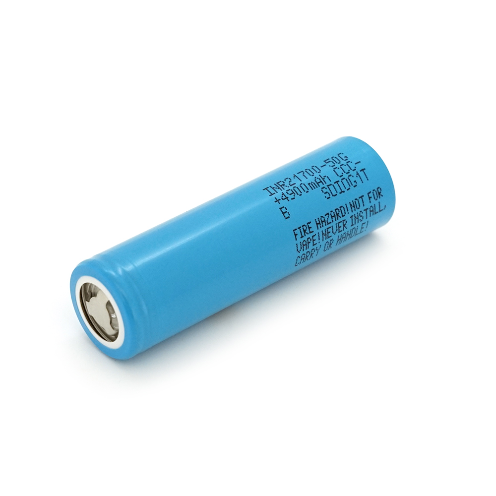 41055 Акумулятор 21700 Li-Ion Samsung INR21700-50G 4900mAh, 50A, 3.6V, Blue - Зображення 1
