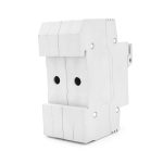 Корпус під плавкий запобіжник YRO RT18-32 / 1P, 32A, 500 / 690V, зі світловим індикатором, DIN, під запобіжник 10*38mm, контакти мідь 78*17.6mm - Зображення 2