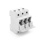 Корпус під плавкий запобіжник YRO RT18-32 / 3P, 32A, 500 / 690V, зі світловим індикатором, DIN, під запобіжник 10*38mm,контакти мідь 78*52.8mm - Зображення 4