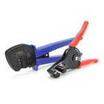 Набір інструментів YRO SITK9 для монтажу сонячних систем, 9 предметів, зачищення, обтискання, викрутки, ключі для роз&apos;ємів. чохол на змійці - Зображення 3