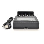 ЗУ універсальне Liitokala Lii-CH4, 4 канали, LCD дисплей, підтримує Li-ion, Ni-MH та Ni-Cd AA (R6), ААA (R03), AAAA, С (R14) - Зображення 2