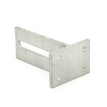 Кронштейн Т-подібний алюмінієвий (40*94.5*58 / товщина 4.5) - Зображення 3