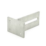 Кронштейн Т-подібний алюмінієвий (40*94.5*58 / товщина 4.5) - Зображення 4