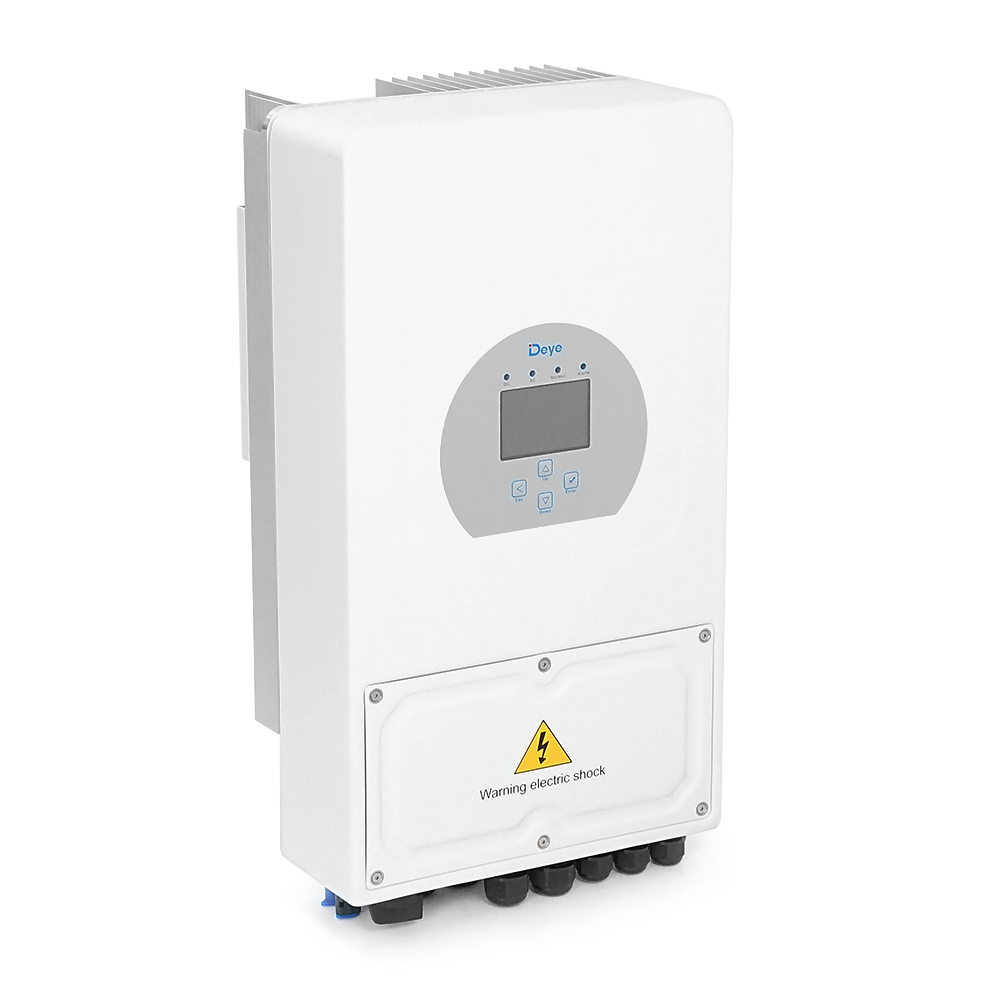 42141 Гібридний інвертор (hybrid) Deye SUN-5K-SG05LP1-EU WI-FI, 5кВт, однофазний, (МРРТ 125-425 / 120А / DC48В)Parallel - Зображення 1