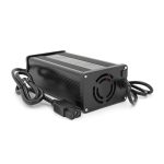 Зарядний пристрій Jinyi для акумуляторів LiFePo4 72V(87,6V),24S,18A,штекер Triangle plug (T-tipe / IEC / C13 N+L-), з індикацією,BOX - Зображення 3