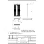 Кронштейн Т-подібний алюмінієвий (40*95.2*58 / товщина 4.5) - Зображення 3