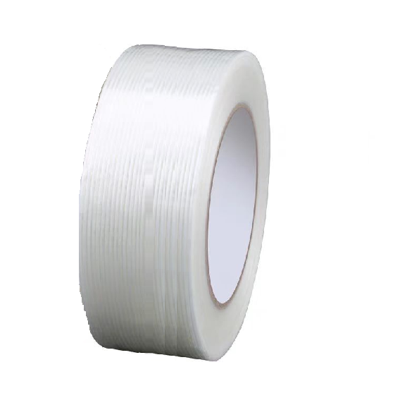 Скотч армований прозорий (надміцний / смуга), ширина 70 мм, довжина 50 м