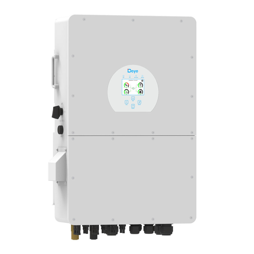 43665 Гібридний інвертор (hybrid) Deye SUN-30K-SG02HP3-EU-AM3 30KW, EU,30кВт, трифазний (MPPT 150-850 / 75A / АКБ 160-700V)Parallel - Зображення 1