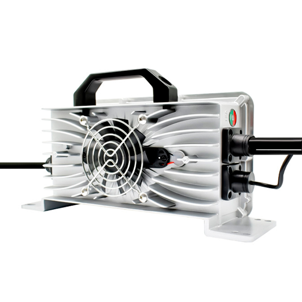 43800 Зарядний пристрій для акумуляторів LiFePO4 36V(43.8V), 12S, 30A, 1200W, роз'єм Anderson, 281x128x80mm, 3 кг. - Зображення 1