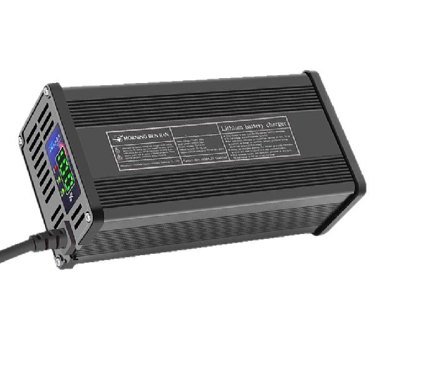 Зарядний пристрій MorningBenRan для акумуляторів LiFePo4 72V(87,6V),24S,5A, штекер Anderson, цифрова LED-індикація, 180-240V