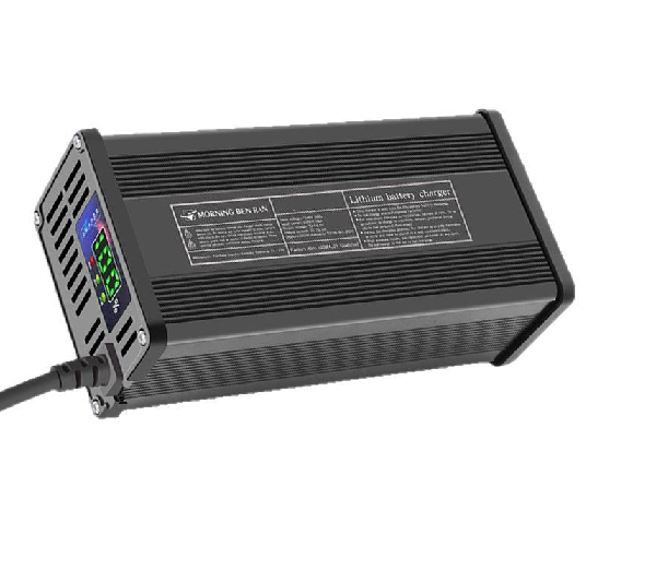 44251 Зарядний пристрій MorningBenRan для акумуляторів LiFePo4 72V(87,6V),24S,5A, штекер Anderson, цифрова LED-індикація, 180-240V - Зображення 1