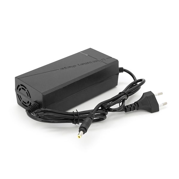 Зарядний пристрій для акумуляторів Li-ion 36V(42V),10S,5A,штекер 5.5*2.5,з індикацією,BOX