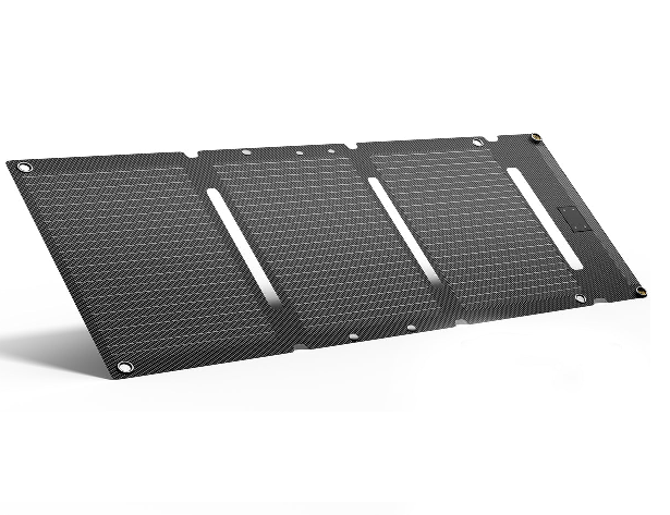 44712 Складная солнечная панель AFERIY AF-SL30 16V / 30W, USB-C 18W, USB-A PD3.0, 746*329*16 мм / 211*329*35 мм, 1,16 кг - Зображення 1